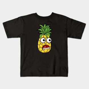 Shocked Pineapple Kids T-Shirt